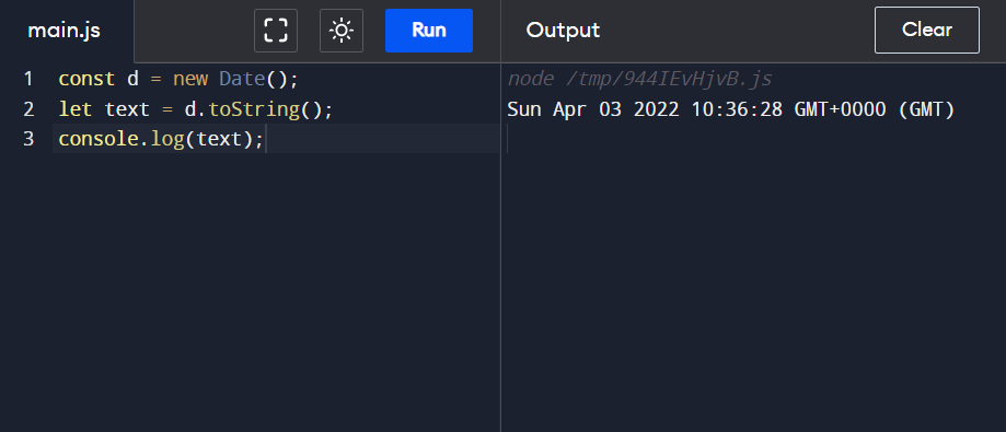 javascript-date-to-string-output