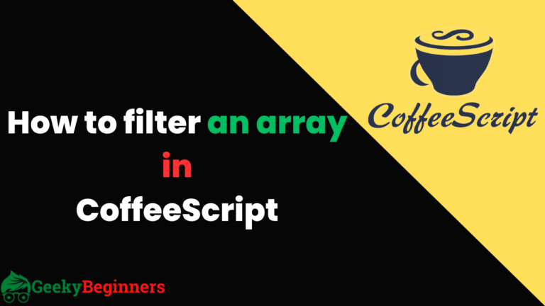 How to filter an array in CoffeeScript